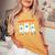 Boo Boo Crew For Dermatology Nurse Halloween Scrub Women's Oversized Comfort T-Shirt Mustard