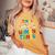 Cute Preschool Daycare School Teacher Tiny Human Tamer Women's Oversized Comfort T-Shirt Mustard