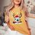 Soccer Lover Reindeer Santa Hat Ugly Christmas Sweater Women's Oversized Comfort T-Shirt Mustard