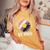 Be Kind Genderfluid Daisy Peace Hippie Pride Flag Lgbt Women's Oversized Comfort T-shirt Mustard