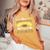 Never Underestimate A Scout Girl With Cookies Women's Oversized Comfort T-Shirt Mustard