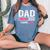 Dad 2024 Loading It's A Girl Baby Pregnancy Announcement Women's Oversized Comfort T-Shirt Blue Jean