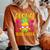 Aloha Third Grade Cute Pineapple Student Teacher Women's Oversized Comfort T-Shirt Yam