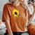 The Best Cat Mom Ever Sunflower Sunshine Kitty For Cat Lover Women's Oversized Comfort T-shirt Yam