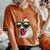 Cool Rooster Wearing Sunglasses Retro Vintage Chicken Women's Oversized Comfort T-Shirt Yam