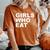 Girls Who Eat For Girls Women's Oversized Comfort T-Shirt Yam