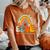 Groovy Cute Early Childhood Special Education Sped Ecse Crew Women's Oversized Comfort T-Shirt Yam