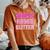 Howdy Rodeo Hot Pink Wild Western Yeehaw Cowgirl Country Women's Oversized Comfort T-shirt Yam