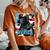 Merica Patriotic Black Labrador 4Th Of July Duck Hunting Women's Oversized Graphic Print Comfort T-shirt Yam