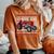 Santa Claus Riding Tractor Farmers Ugly Christmas Sweater Women's Oversized Comfort T-Shirt Yam