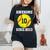 10Th Birthday Girl Softball Lover 10 Years Old Vintage Women's Oversized Comfort T-Shirt Black
