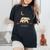 Angie Name Personalized Retro Mama Bear Women's Oversized Comfort T-Shirt Black