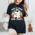 This Is Some Boo Sheet Halloween Ghost Women's Oversized Comfort T-Shirt Black