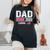 Dad 2024 Loading It's A Girl Baby Pregnancy Announcement Women's Oversized Comfort T-Shirt Black