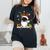 Cat Lover Cute Birman Santa Hat Ugly Christmas Sweater Women's Oversized Comfort T-Shirt Black