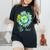 Be Kind Daisy Earth Hippie Flower Child Women's Oversized Comfort T-shirt Black