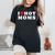 I Love Hot Moms For Mom I Heart Hot Moms Women's Oversized Comfort T-Shirt Black