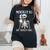 Mentally Ill But Totally Chill Skeleton Halloween Women's Oversized Comfort T-Shirt Black