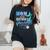 Mom Of The Birthday Mermaid Family Matching Party Squad Women's Oversized Comfort T-Shirt Black