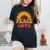 Peace Sign Love 60S 70S Tie Dye Hippie Halloween Costume Women's Oversized Comfort T-shirt Black