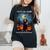 Retro Halloween As If You Could Out Halloween Me Women's Oversized Comfort T-Shirt Black