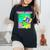 Trashy Waifu Bootleg Rap Vibes 90S Aesthetic Cloud Rap Women's Oversized Comfort T-Shirt Black