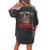 4Th Grade Is Out Of This World Space Rocket Fourth Grade Women's Oversized Comfort T-shirt Back Print Pepper