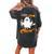 Boo Boo Crew Nurse Scrub Halloween Nurse For Women's Oversized Comfort T-shirt Back Print Pepper