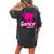 Class Of 2024 Senior Pink Seniors 2024 Girls Women's Oversized Comfort T-shirt Back Print Pepper