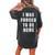 I Was Forced To Be Here Jokes Sarcastic Women's Oversized Comfort T-shirt Back Print Pepper