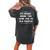 Its Weird Being The Same Age As Old People Women's Oversized Comfort T-shirt Back Print Pepper