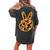 Groovy Peace Sign Retro Daisy 70S Hippie Vintage Women's Oversized Comfort T-Shirt Back Print Pepper