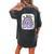 International Overdose Awareness Day Purple Rainbow Women's Oversized Comfort T-shirt Back Print Pepper