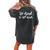 Be Kind To All Kinds Kindness Women's Oversized Comfort T-Shirt Back Print Pepper