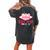 Las Vegas Girl Trip Bachelorette Birthday Women's Oversized Comfort T-Shirt Back Print Pepper