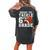 Ready To Tackle 6Th Grade Back To School First Day Of School Women's Oversized Comfort T-shirt Back Print Pepper