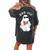 Spooky Season Cute Ghost Halloween Boo Jee Wine Leopard Women's Oversized Comfort T-shirt Back Print Pepper