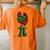 Chicken Pot Pie Pi Leaf Stoner 420 Weed Marijuana Women's Oversized Comfort T-shirt Back Print Yam