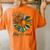 Daisy Peace Sign Hippie Soul Hippie Flower Lovers Women's Oversized Comfort T-Shirt Back Print Yam