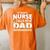 My Favorite Nurse Calls Me Dad Fathers Day For Grandpa Dad Women's Oversized Comfort T-Shirt Back Print Yam