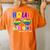 Groovy Bruh We Out Happy Last Day Of School Teacher Summer Women's Oversized Comfort T-Shirt Back Print Yam