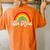 Unity Day Orange Teacher Kindness Antibullying Retro Be Kind Women's Oversized Comfort T-Shirt Back Print Yam