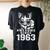 Awesome Since 1963 60Th Birthday 60 Year Old Cat Lovers Women's Oversized Comfort T-shirt Back Print Black