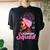 Black Queen Support Squad Breast Cancer Awareness Women's Oversized Comfort T-shirt Back Print Black