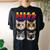 Cat Kittey Mom Cat Dad Cat For Cats Lovers Cute Cat Funny Women's Oversized Graphic Back Print Comfort T-shirt Black