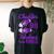Chapter 60 Fabulous Since 1963 Purple 60Th Birthday Women's Oversized Comfort T-shirt Back Print Black
