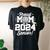 Class Of 2024 Senior Year Volleyball Mom Senior 2024 Women's Oversized Comfort T-shirt Back Print Black