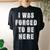 I Was Forced To Be Here Jokes Sarcastic Women's Oversized Comfort T-shirt Back Print Black