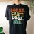 Sorry Can't Dog Bye Groovy Style Women's Oversized Comfort T-shirt Back Print Black