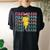 Groovy First Grade Lightning Pencil Retro Teacher Women's Oversized Comfort T-shirt Back Print Black